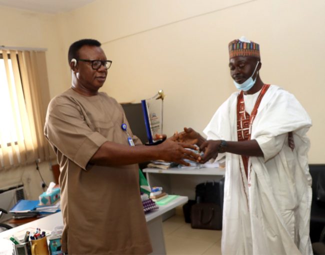 Award Presentation to the Accountant General of the Federation